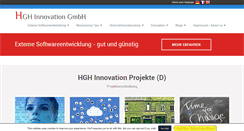 Desktop Screenshot of hgh-innovation.com