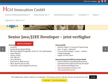 Tablet Screenshot of hgh-innovation.com